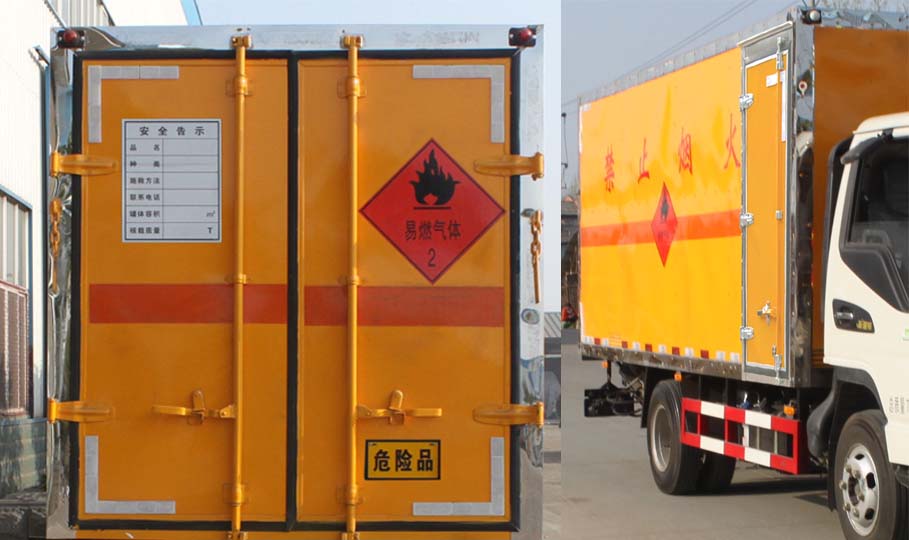 江淮小型氣瓶運輸車_3.2噸鋼瓶運輸車_2.1類危險品運輸車_CLW5070TQP5型氣瓶運輸車