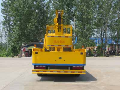 20米東風高空作業(yè)車_20米路燈升降車_折疊臂高空車_CLW5101JGKE5型高空作業(yè)車