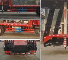 陜汽德龍平板隨車吊_10噸陜汽后雙橋隨車吊_CLW5250JSQS5型隨車起重運輸車