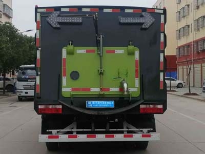 9方東風(fēng)洗掃車_小型高壓清洗掃路車_CLW5120TXS6型洗掃車