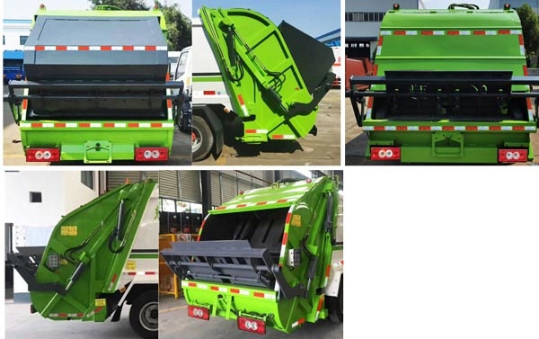 8方時代領(lǐng)航壓縮垃圾車 CLW5080ZYSB6型壓縮式垃圾車